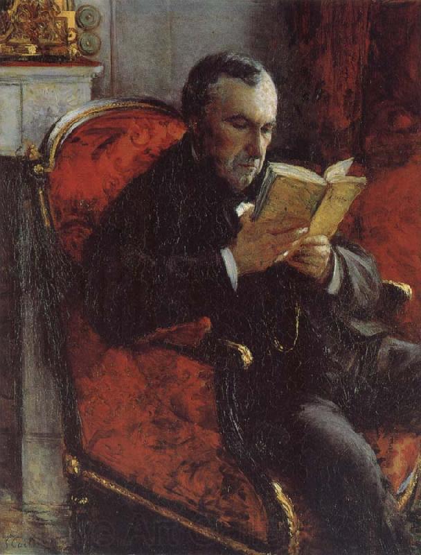 Gustave Caillebotte The portrait of M.E.D